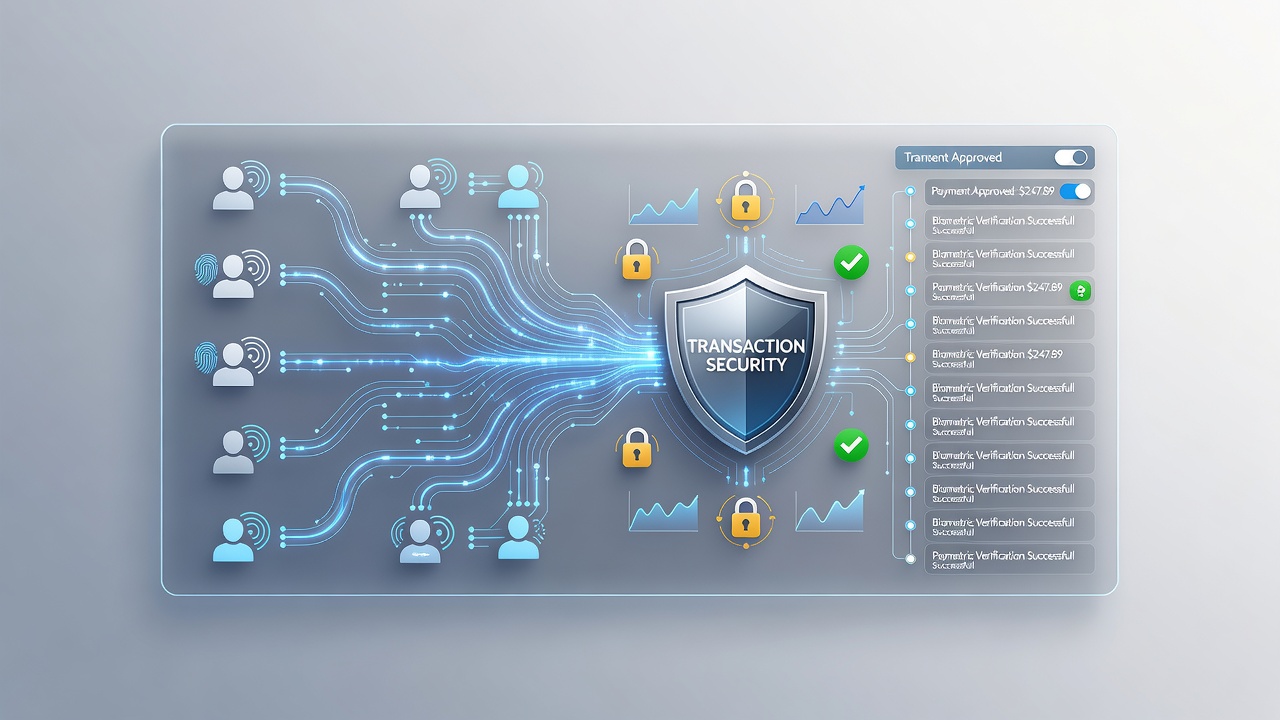 Visual overview of mobile finance registration flows and security checkpoints