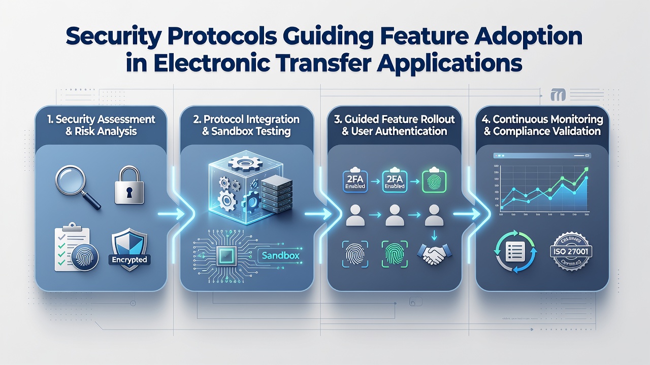 Diagram depicting encryption key rotation and protocol compliance checkpoints in digital payment systems
